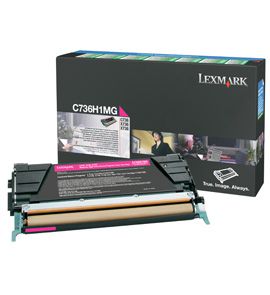 Lexmark C736h1mg Toner Y Cartucho Laser